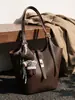 Bolsa de balde grande de moda coreana para 2026, uma bolsa de mão elegante e sofisticada para trabalho e deslocamento