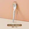 ¡Guau! Cuchara Colgante Grande Personalizada 316L, Cuchara Creativa para Postre, Cuchara para Alimentación de Bebés en Casa, Cuchara Mezcladora de Mango Largo