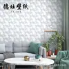 Papel Pintado de Cuero Suave con Patrón de Cuero a Cuadros MoDerno Simple 3D Fondo de Pared para Dormitorio Escandinavo Dormitorio Principal Sala de Estar