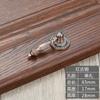 Manija de Puerta de Armario Yihe Estilo Chino Nuevo, Manija de Mueble de Bronce Antiguo para Cajón de Gabinete Estilo Americano Vintage, Gabinete de Cocina Estilo Retro