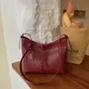 Bolsa de Palha Retrô de Grande Capacidade para Mulheres, Nova Moda Tendência 2026 Bolsa Tote Coreana, Bolsa Grande Simples de Ombro/Sob o Braço