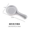Molde de Silicone diy Cristal epóxi pente de airbag Oval Redondo molde de pente de urso com cabeça de pente