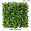 Simulación césped pared planta verde protector solar planta verde plástico artificial césped artificial bloque pared interior fondo pared colgante decoración flor