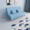 Sofá cama multifuncional, sofá de tela plegable de doble uso, sofá individual simple para sala de estar, apartamento de alquiler, cama plegable para espacios pequeños