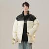 Chaqueta de Algodón Nueva Jianheng para Hombre, Estilo Invierno Pareja, Holgada Casual Cálida Moda Americana Tendencia Versátil Chaqueta de Algodón para Hombre, Manga Larga