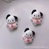 Resina Sanrio Melody Cachorro Canela Kuromi Pacha DIY Copo de Cola Creme Acessórios de Cabelo para Geladeira Adesivo para Fivela de Sapato