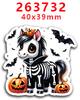 Nuevo parche de resina acrílica 2023, moño, adorables pegatinas decorativas, refrigerador PR263616