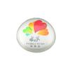 Vendas Diretas da Fábrica Cristal K9 Hemisfério de Vidro Cristal Peso de Papel Diamante Bola Semicircular Ornamento Colorido Foto Cristal Branco