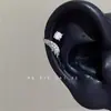 Brinco de Asa de Anjo Exquisito Aço Titânio Versátil Nicho Único Asa de Anjo Envolvente Brilhante Ponto de Diamante Brincos Brincos Mulheres