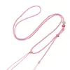 Cordón para Collar de Jadeíta Jade Hetian Hecho a Mano DIY de Gama Alta para Mujer Cordón Ajustable Colgante de Cinabrio Venta al por Mayor
