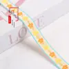 Cinta Jacquard de Dos Colores de Cinco Hojas de 1.8cm para Textiles del Hogar, Decoraciones de Ventanas, Decoración de Ropa, Accesorios de Encaje Hechos a Mano DIY G3630