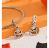 2023 Panjia nuevas cuentas de calavera de calabaza serie de Halloween colgante con cuentas pulsera accesorios diy