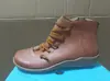 2022 comercio exterior zapatos de mujer estación independiente botas de mujer punta redonda casual botas de cuero para mujer cremallera lateral Botas Martin Mujer Amazon