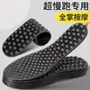 Plantillas de Suela Suave para Masaje de Puntos de Acupuntura de Longitud Completa para Hombres y Mujeres, Plantillas de Tablero de Acupresión para Deportes y Correr, No Cansan los Pies para Pisar Mierda