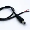 Cable de un solo conector macho DC de fábrica, cable de extensión DC, cable de alimentación para monitoreo de seguridad de 12V, cable de alimentación DC para LED, en stock