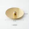 Portainciensos estilo japonés, Portainciensos redondo inspirado en el Zen, Bandeja de incienso simple, Soporte para incienso, Fabricante de accesorios de incienso para el hogar