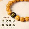 Boutique ecología original sin dientes Diamante Bodhi Bodhi buena suerte Zodiaco ocho vida Guardián Loto colgante pulsera