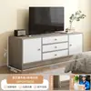 Mueble de TV para Sala de Estar, Adecuado para Apartamentos Pequeños, Nuevo Modelo 2026, Almacenamiento Integrado, Mueble de TV Alto de Pie para Dormitorio