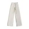 Ropa de Mujer al por Mayor Transfronteriza Estilo Europeo y Americano Verano Nuevo Color Sólido Cordón Pantalones Rectos Yoga Deportivos Pantalones Casuales