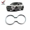 Adecuado para Nissan X-Trail 21-22 Modificado Portavasos Central de Engranajes Frontales Marco Decorativo Brillante Electroplateado