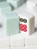 Cor de jade sintético máquina automática elétrica de mahjong de quatro portas marca magnética nível positivo magnético doméstico grande médio