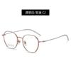 Nuevas Gafas de Marco Redondo TR90 Marco de Titanio Mismo Estilo que Red Riding Hood Estilo Coreano Gafas Ópticas AC Distintivas Espejo de Proximidad de Titanio