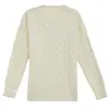 Suéter Suave y Esponjoso de Otoño e Invierno para Mujer Talla Grande Holgado Adelgazante Tejido Versátil Cuello Redondo Prenda Base para Mujer