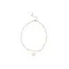 Collar en Capas Perla Manta para Mujer, Cadena para Clavícula de Lujo Ligero de Moda de Gama Alta, Accesorio de Cadena para el Cuello Versátil Simple y Elegante