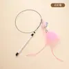 Vara Engraçada para Gato Lagarta Brinquedo para Gato Arame Pena Vara Engraçada para Gato Brinquedo Interativo para Brincar para Gato Atacado Suprimentos para Animais de Estimação