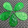 Colgante Mediano Gota de Agua Jade Malayo Patrón Ruyi Accesorios de Joyería DIY Aretes Accesorios Colgante de Jade Venta al por Mayor Productos de Jade
