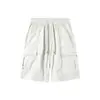 Shorts de Verão Novos 2024 Marca da Moda Confortável Fino Respirável Casual Solto Roupa de Trabalho Calças de Cinco Pontos