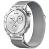 Adequado para Pulseira de Relógio Huawei Gt5/6/6 Pro Milanese, Nova Pulseira de Relógio Magnética Huawei em Aço Inoxidável Milanese