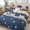 Juego de ropa de cama de cuatro piezas, funda de edredón, juego de tres piezas individual para dormitorio de estudiante, funda de edredón, pieza individual, nuevo modelo 2026, apto para todas las estaciones