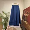 Pantalones anchos casuales holgados de jacquard estilo chino nuevo Zhilie, nuevos pantalones elegantes de cintura alta adelgazantes para otoño 2026