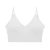 Sujetador Grande de Espalda Descubierta en Forma de U sin Aros, Hilo Transfronterizo Sin Costuras, Sujetador Deportivo para Mujeres Jóvenes, Camisola Sexy Transpirable de Espalda Descubierta
