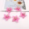 Ropa de Moda Pendientes Accesorios para el Cabello Accesorios de Joyería DIY Broche Pinza para el Cabello Decoraciones Perlas Tela de Malla Flores Venta al por Mayor