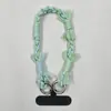 Nuevo Lanyard para Teléfono Trenzado de Doble Hilo con Borla Hecho a Mano de Alta Resistencia, Correa de Muñeca Antiperdida para Teléfono, Accesorio