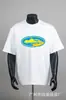 2026 Verão Unissex Cort Alcatraz Caimento Solto Camiseta Manga Curta Masculina Logo Carta Camiseta Jovem Casual Manga Curta