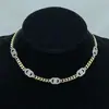 Collar Estilo Chanel, Colgante Chanel Doble C Letra Corazón Incrustado con Diamantes, Colgante de Resina en Cadena Larga, Nuevo Collar Estilo Chanel para Mujer