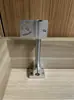 Soporte Universal Estándar para Sensor Fotoeléctrico Ajustable 25.4mm Nylon Aleación de Aluminio Acero Inoxidable