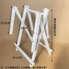 Estrutura de Perna de Mesa Dobrável Simples Suporte de Ferro para Mesa Acessórios de Perna de Mesa Perna de Mesa para Sala de Jantar Doméstica Estrutura de Mesa Quadrada em Forma de X