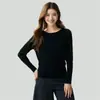 Suéter de cachemira pura para mujer con diseño de un solo hombro, mangas de herradura y una cálida capa interior, perfecto para un look casual y elegante, efecto adelgazante y como prenda base o de punto