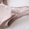 Li Zhiyuan 137 Sujetador Grande Elástico Ropa de Dormir Espalda Hermosa en Forma de U Camiseta sin Mangas de Modal para Mujeres de Tallas Grandes Sujetador Deportivo