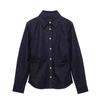 Camisa de Mezclilla para Mujer Transfronteriza Ropa de Mujer al Mayoreo Detalles Moda Urbana Plisada Primavera Nuevos Productos Europa y América Aliexpress