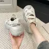 Sandalias de Playa Huecas Transpirables Estilo Hada para Mujer, Nuevos Zapatos Mary Jane Gruesos de Suela para Mujer, Lindos y Feos de Nicho, Verano 2026