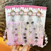 Estilo luxo leve borla borboleta com contas corrente para celular chaveiro moda pingente de bolsa requintado acessórios para capa de celular atacado