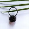 Goma de Pelo de Pompones Coloridos Estilo Coreano Alta Elasticidad Cuerda Redonda para el Cabello Accesorios para el Cabello Dulces y Frescos Goma de Pelo