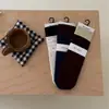 Calcetines para mujer Otoño 2026 con lunares de color contrastante, calcetines simples sin costuras hasta la pantorrilla, calcetines holgados cómodos y transpirables para mujer nayean