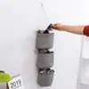 Bolsa de Almacenamiento Colgante Impermeable de Algodón y Lino para Detrás de la Puerta, Bolsillo Colgante Multicapa, Bolsa de Almacenamiento Tridimensional de Pared