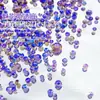 Rhinestones Redondos de Fondo Plano Serie de Tamaños Mixtos Decoraciones para Uñas, Populares en Xiaohongshu, Rhinestones para Uñas Portátiles DIY Venta al por Mayor